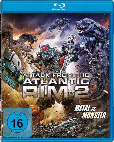 Attack from the Atlantic Rim 2: Metal vs. Monster (Blu-ray), Blu-ray Disc