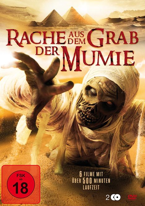 Rache aus dem Grab der Mumie (6 Filme-Box), 2 DVDs