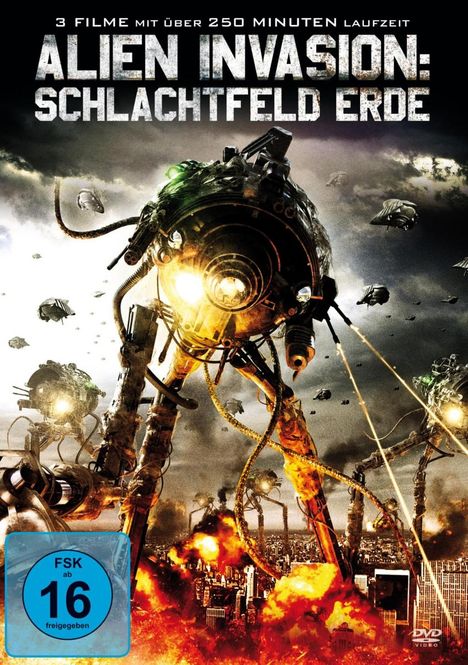 Alien Invasion: Schlachtfeld Erde (3 Filme), DVD