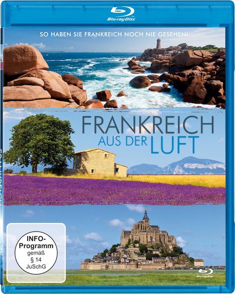 Frankreich aus der Luft (Blu-ray), Blu-ray Disc