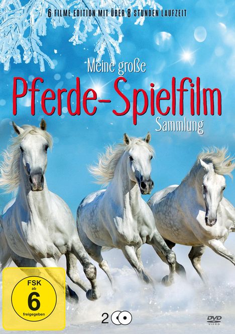 Meine große Pferde-Spielfilm Sammlung (6 Filme auf 2 DVDs), 2 DVDs