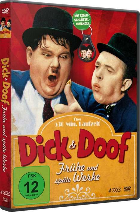 Dick &amp; Doof: Frühe und späte Werke, 4 DVDs