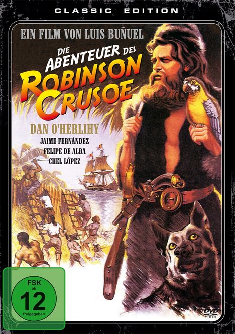 Die Abenteuer des Robinson Crusoe, DVD