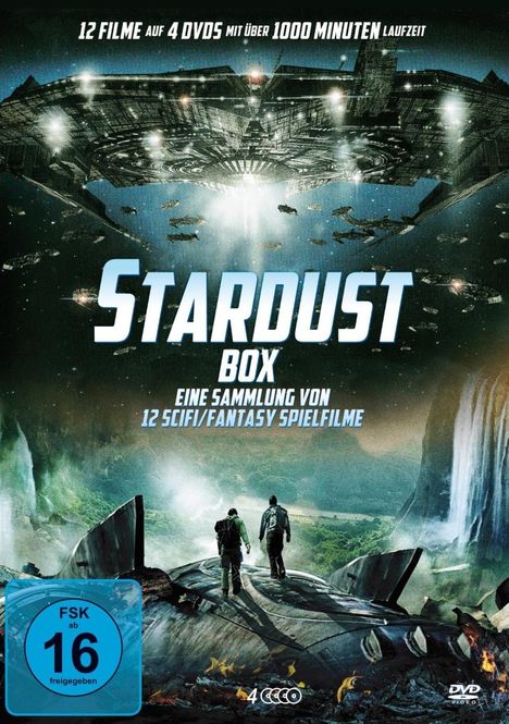 Stardust Box (12 Filme auf 4 DVDs), 4 DVDs