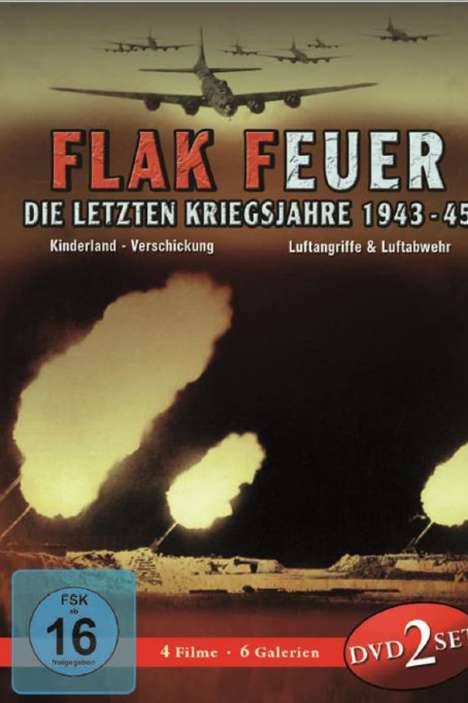 Flak Feuer - Die letzten Kriegsjahre 1943-45, 2 DVDs