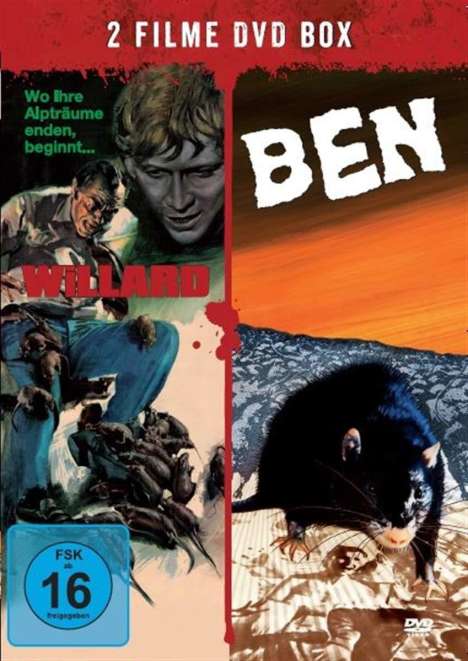 Willard / Ben, 2 DVDs