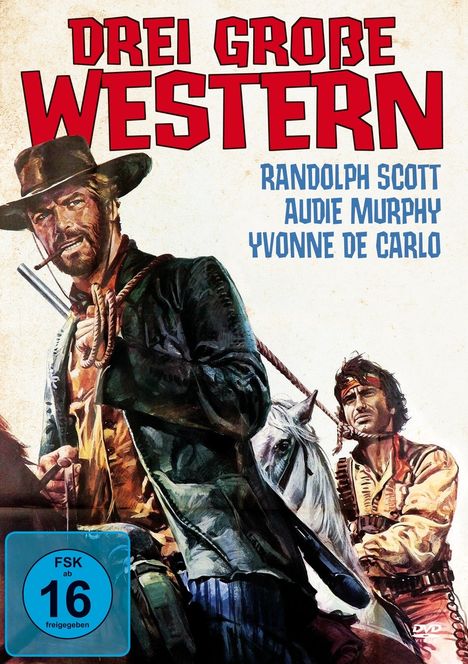 Drei grosse Western, DVD