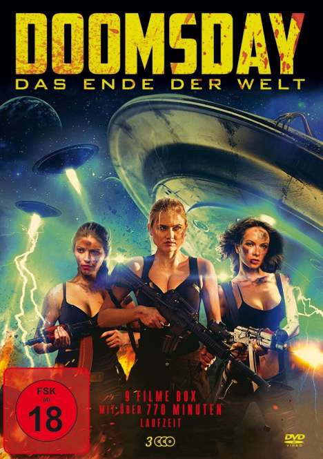Doomsday - Das Ende der Welt (9 Filme auf 3 DVDs), 3 DVDs