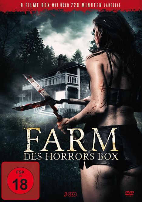 Farm des Horrors Box (9 Filme auf 3 DVDs), 3 DVDs