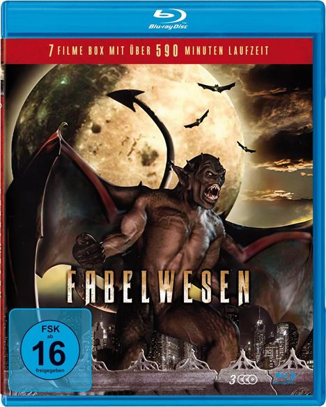 Fabelwesen (7 Filme) (Blu-ray), 3 Blu-ray Discs