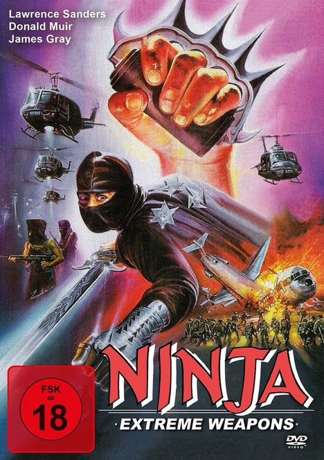 Ninja Extreme Weapons, DVD