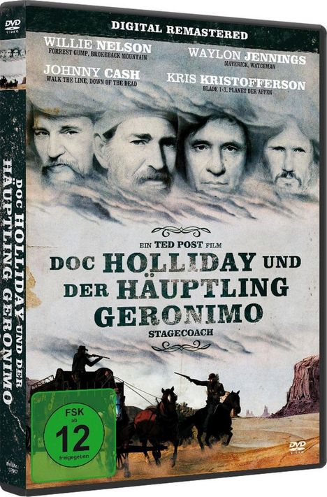 Doc Holliday und der Häuptling Geronimo, DVD