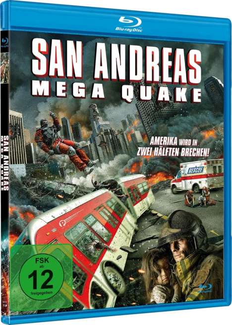 San Andreas Mega Quake (Blu-ray), Blu-ray Disc