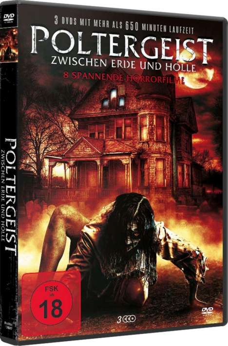 Poltergeist - Zwischen Erde und Hölle (8 Filme auf 3 DVDs), 3 DVDs