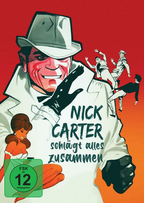 Nick Carter schlägt alles zusammen, DVD