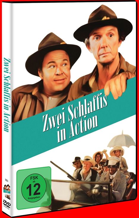 Zwei Schlaffis in Action, DVD