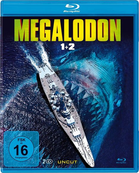 Megalodon 1 &amp; 2 (Blu-ray), 2 Blu-ray Discs