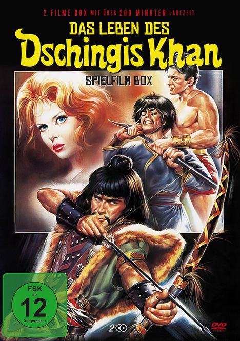 Das Leben des Dschingis Khan (Spielfilm Box), DVD