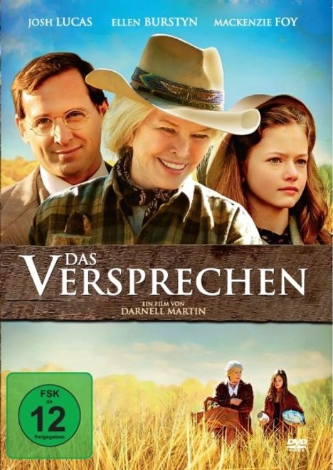 „DAS VERSPRECHEN - Ein Film von Darnell Martin“; Josh Lucas, Ellen Burstyn, Mackenzie Foy; FSK 12. Drei Personen im Feld.