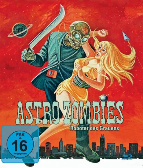 Astro-Zombies - Roboter des Grauens (Blu-ray), Blu-ray Disc