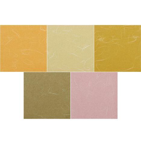 Farben: Hellorange, Beige, Senfgelb oben; Olivgrün und Rosé unten; mit feinen, weißen Fasern durchzogen.