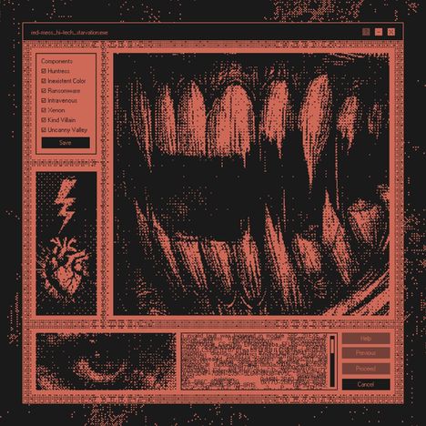 Red Mess: Hi-Tech Starvation, CD