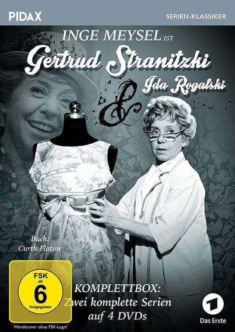 Gertrud Stranitzki &amp; Ida Rogalski (Komplette Serien), 4 DVDs