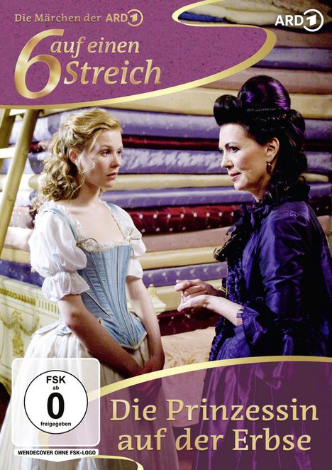 Sechs auf einen Streich - Die Prinzessin auf der Erbse, DVD