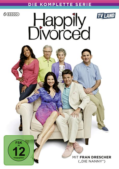 Happily Divorced (Komplette Serie), 6 DVDs