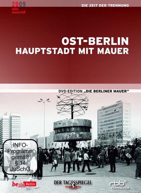 Die Berliner Mauer: Ost-Berlin - Hauptstadt mit Mauer, DVD