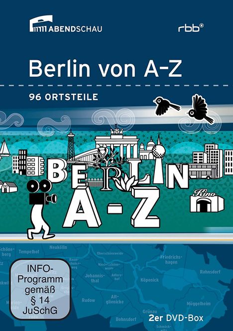 Berlin von A-Z, 2 DVDs