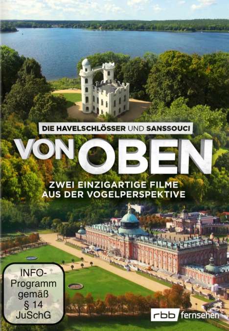 Die Havelschlösser und Sanssouci von oben, DVD
