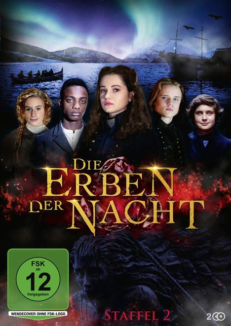 Die Erben der Nacht Staffel 2, 2 DVDs