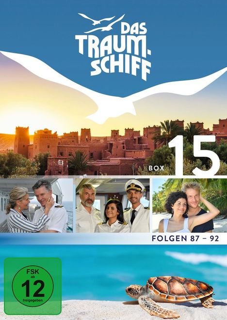 Das Traumschiff Box 15, 4 DVDs