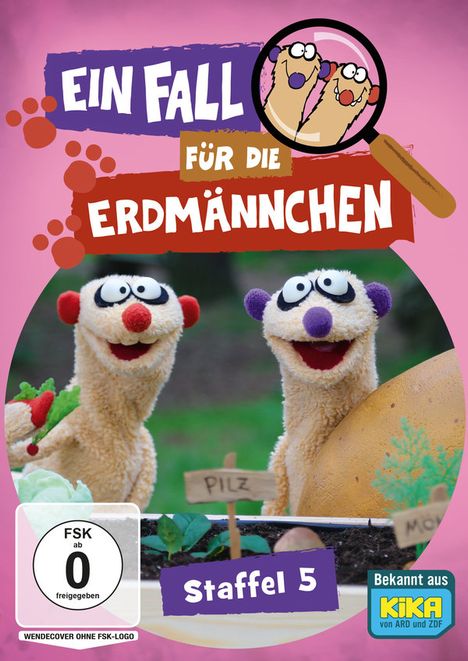 Ein Fall für die Erdmännchen Staffel 5, DVD