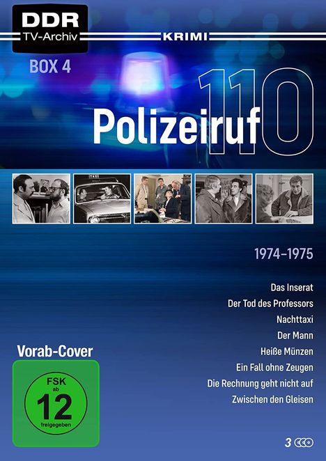 Polizeiruf 110 Box 4, 3 DVDs