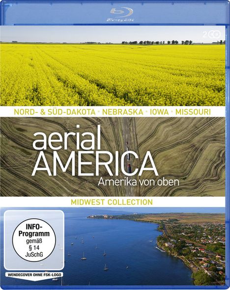 Aerial America - Midwest Collection (Amerika von oben) (Blu-ray), 2 Blu-ray Discs