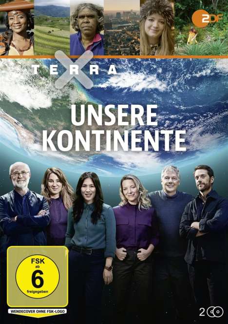 Terra X - Unsere Kontinente, 2 DVDs