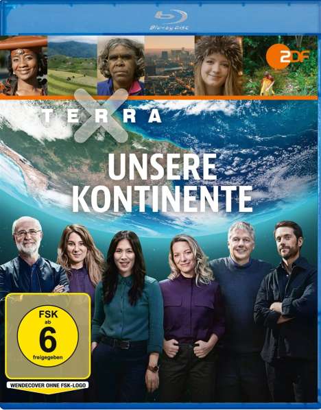 Terra X - Unsere Kontinente (Blu-ray), 2 Blu-ray Discs