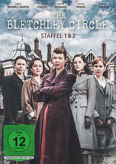 The Bletchley Circle Staffel 1 &amp; 2, 3 DVDs