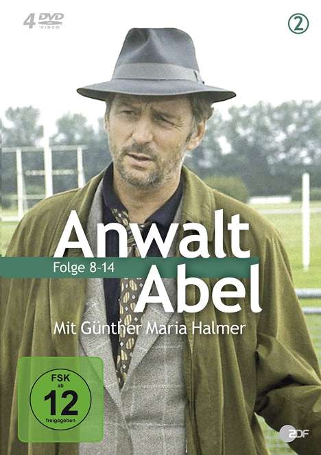 Anwalt Abel 2 - Ein Fall für Jean Abel (Folge 8-14), 4 DVDs