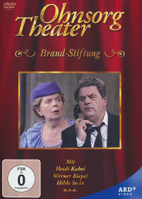 Ohnsorg Theater: Brand-Stiftung (hochdeutsch), DVD