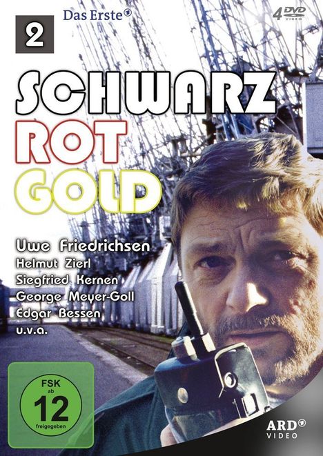 Schwarz Rot Gold Box 2 (Folge 7-12), 4 DVDs