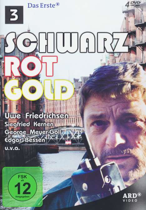 Schwarz Rot Gold Box 3 (Folge 13-18), 4 DVDs