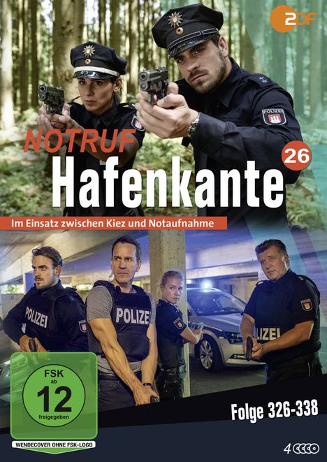 Notruf Hafenkante Vol. 26 (Folge 326-338), 4 DVDs