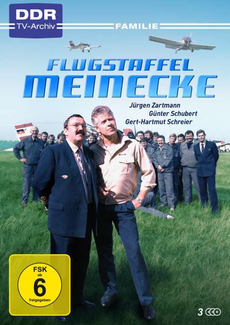 Flugstaffel Meinecke, 3 DVDs