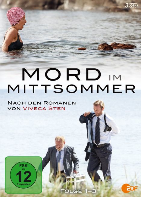 Mord im Mittsommer 1-3, 3 DVDs