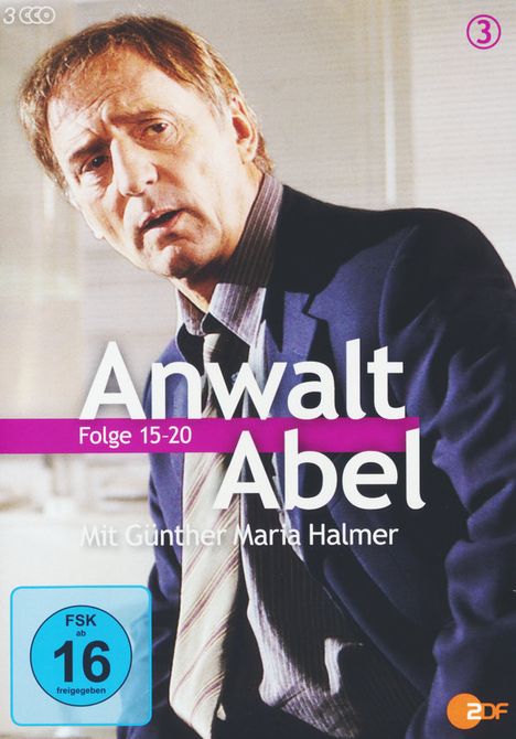 Anwalt Abel 3 - Ein Fall für Jean Abel (Folge 15-20), 3 DVDs