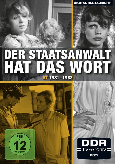 Der Staatsanwalt hat das Wort Box 7: 1981-1983, 4 DVDs