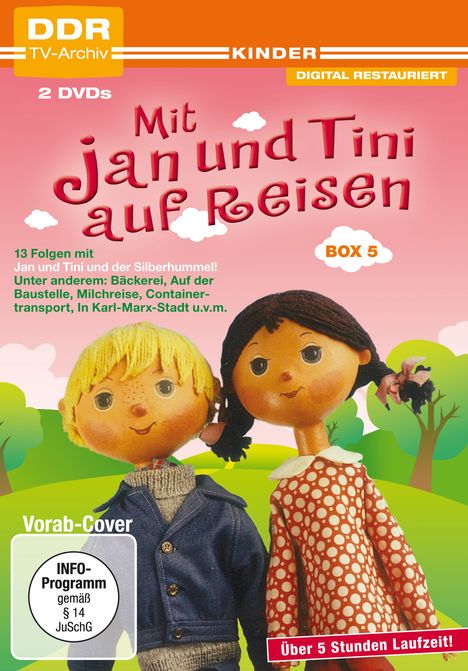 Mit Jan und Tini auf Reisen Box 5, 2 DVDs